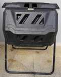 Compostor rotativo de câmara dupla de 160L