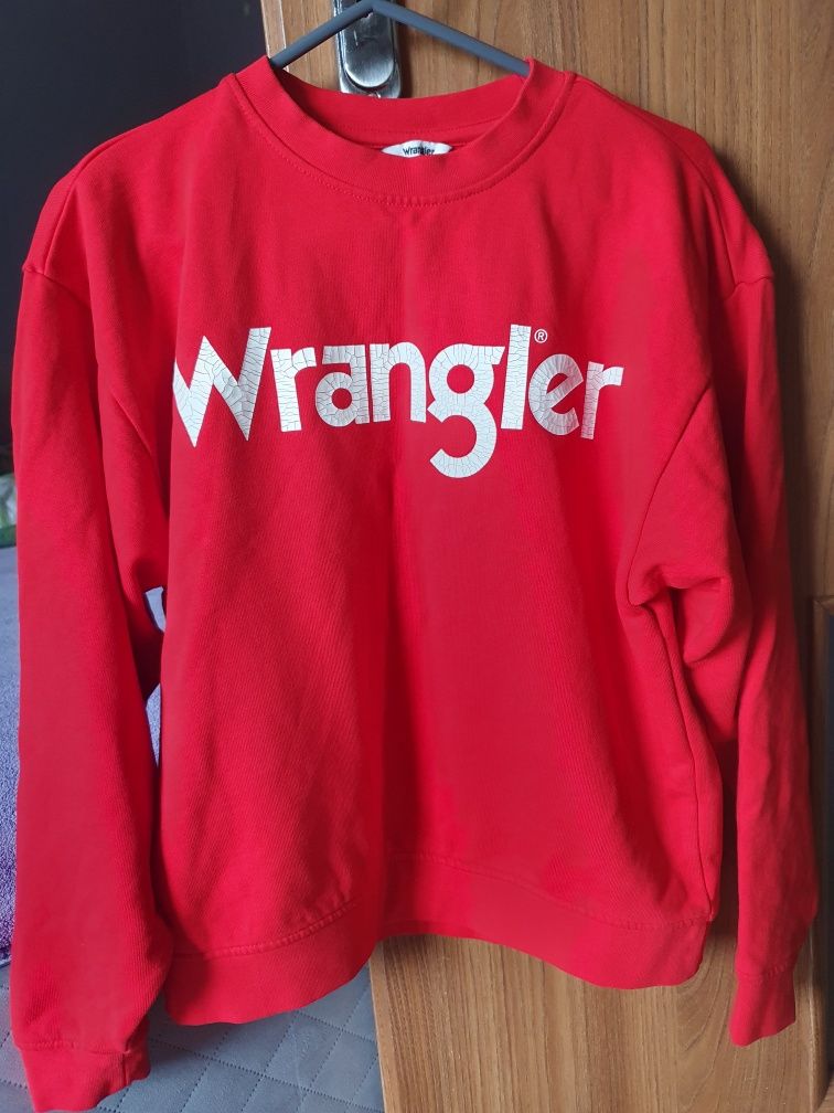 Czerwony sweter Wrangler r.Xs