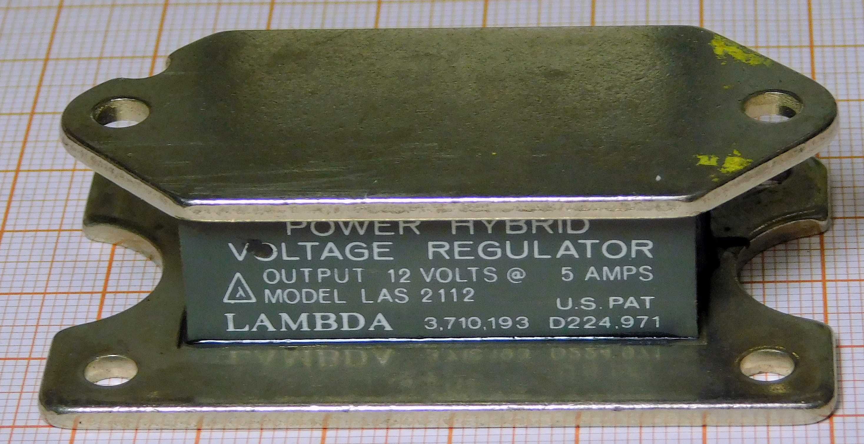 Układ LAS2112 hybrydowy regulator napięcia 12V 5A LAMBDA [07]
