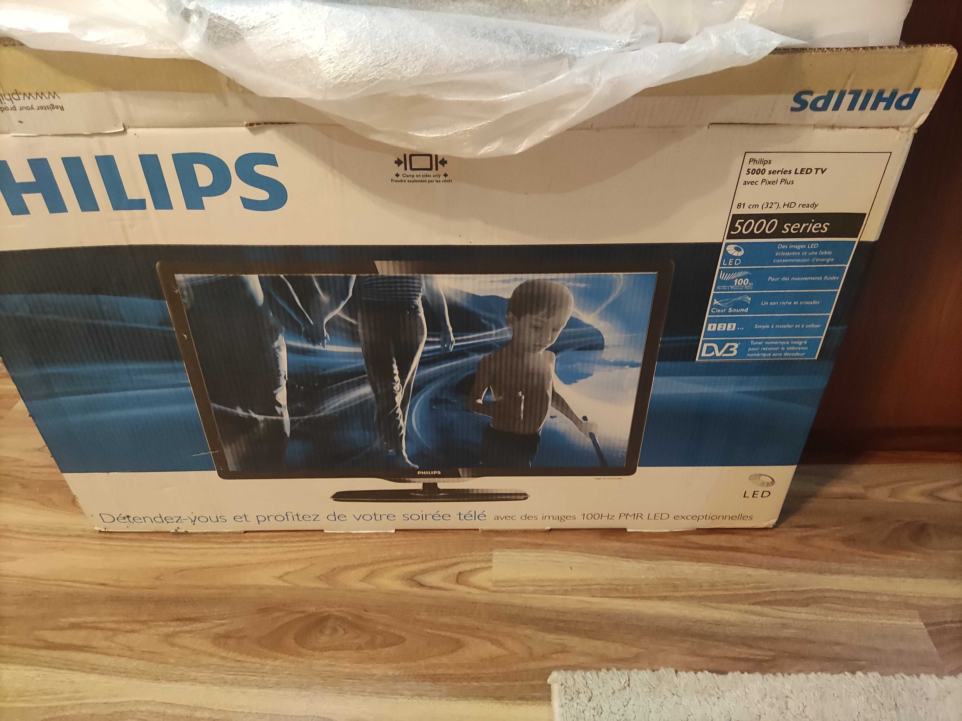 Telewizor LED 32 Fhilips z dekoderem