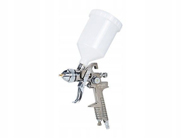PISTOLET DO MALOWANIA lakierniczy MINI 0,8 CHROM