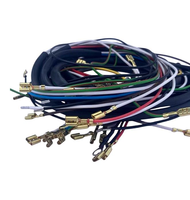 Instalacja elektryczna - wiązka Simson S51 plus schemat