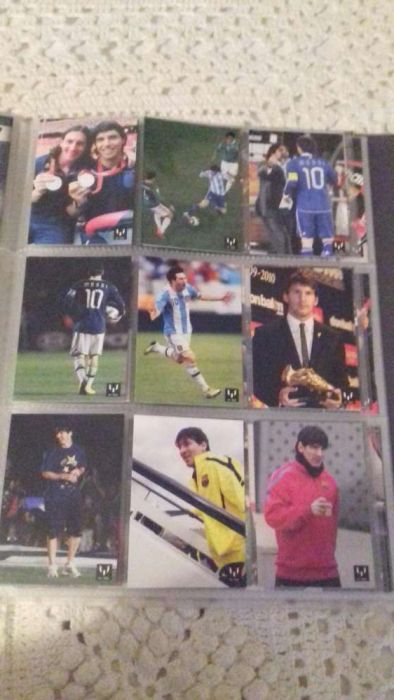 Caderneta oficial do Messi 2012