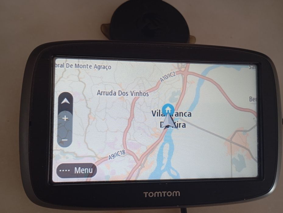 Tomtom GPS a funcionar