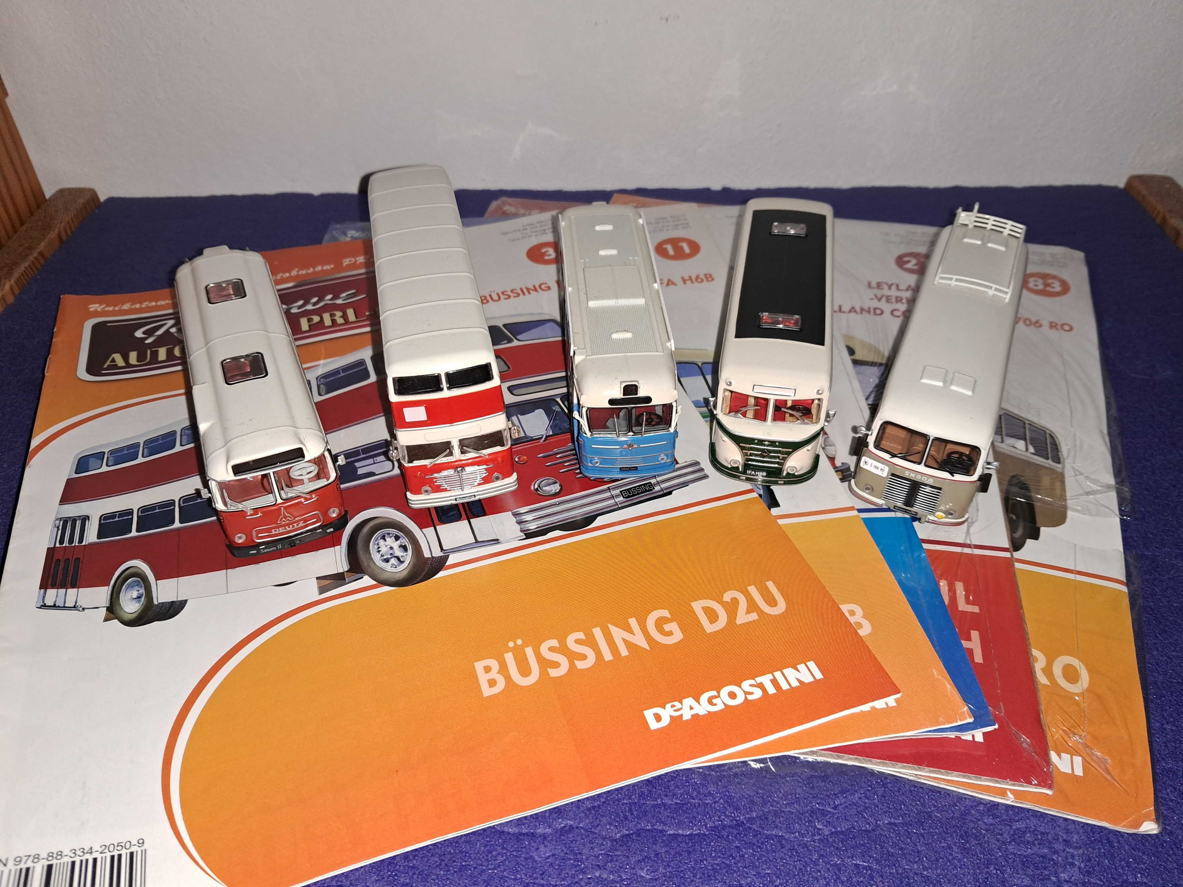 Kultowe Autobusy, 5 modeli Bussing, Ifa, Skoda, Holland oraz Magirus