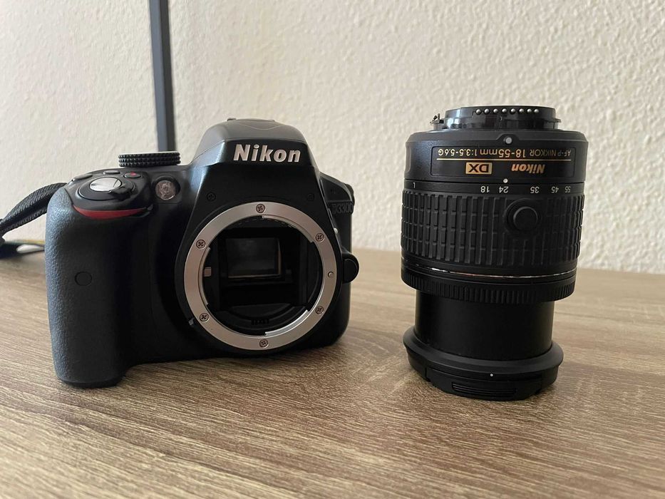 Nikon D3300 + Lente 18-55mm