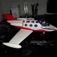 Samolot Pleymobil-duży 41cmx43cm.i 2 figurki.
