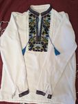 Вишита сорочка -вишиванка для хлопця 156см  12-13 р