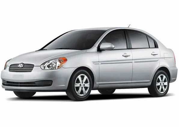 Салон (сиденья) ткань Hyundai Accent 3МС. Разборка Hyundai Accent 3МС