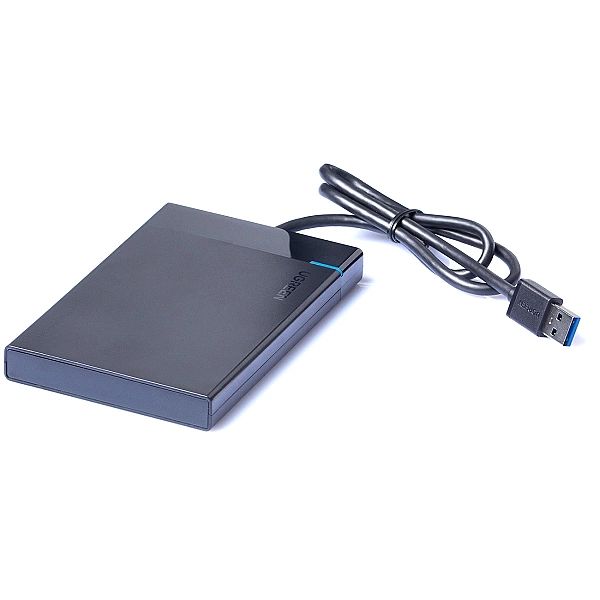 Ugreen adapter obudowa kieszeń na dysk SATA 2.5'' 5TB USB 3.0 czarny (