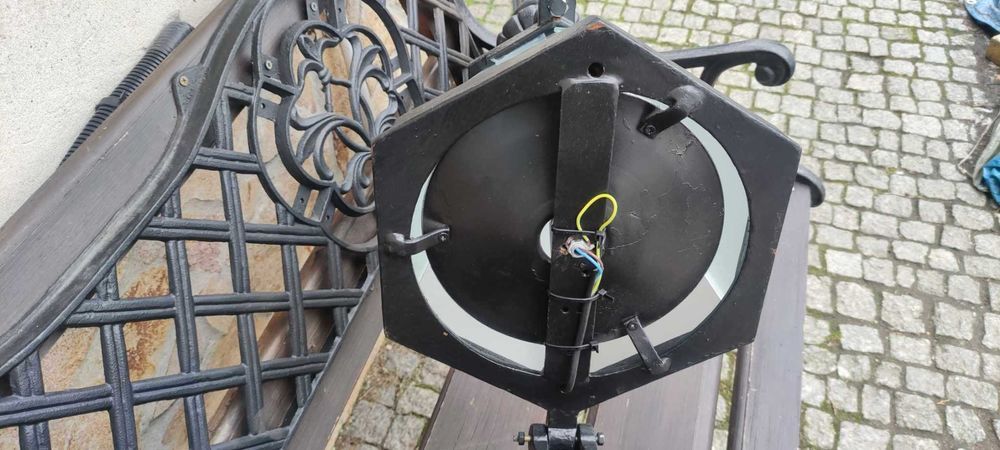 Art deco,wysoka latarnia do ogrodu,wys.235 cm.