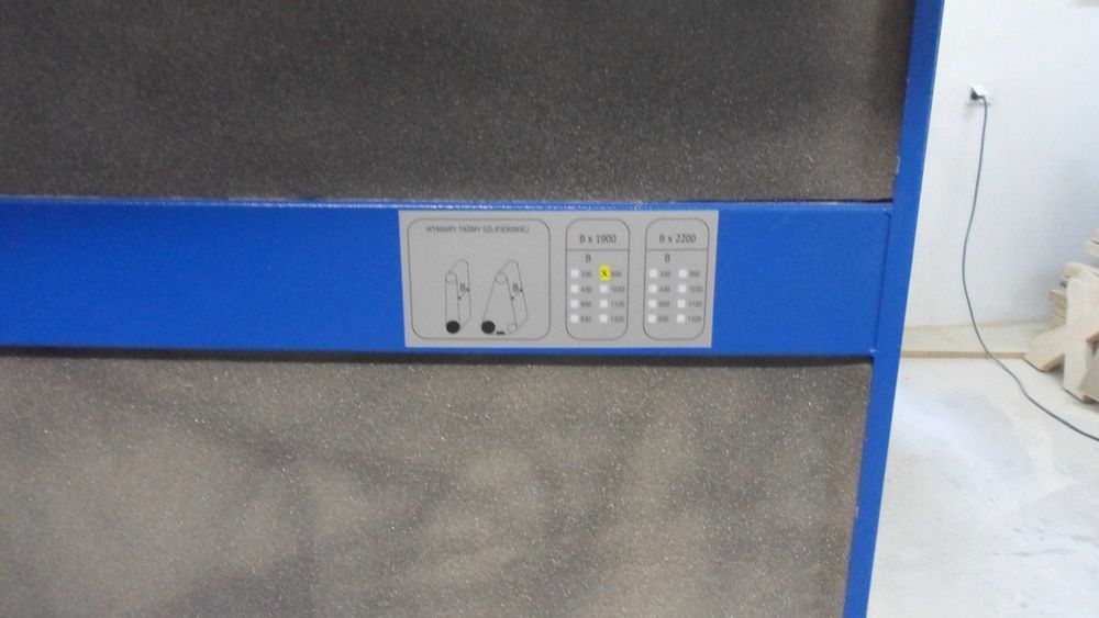 Szlifierka szerokotaśmowa. 95 cm