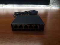 Tp link gigabit switch 5 portas.