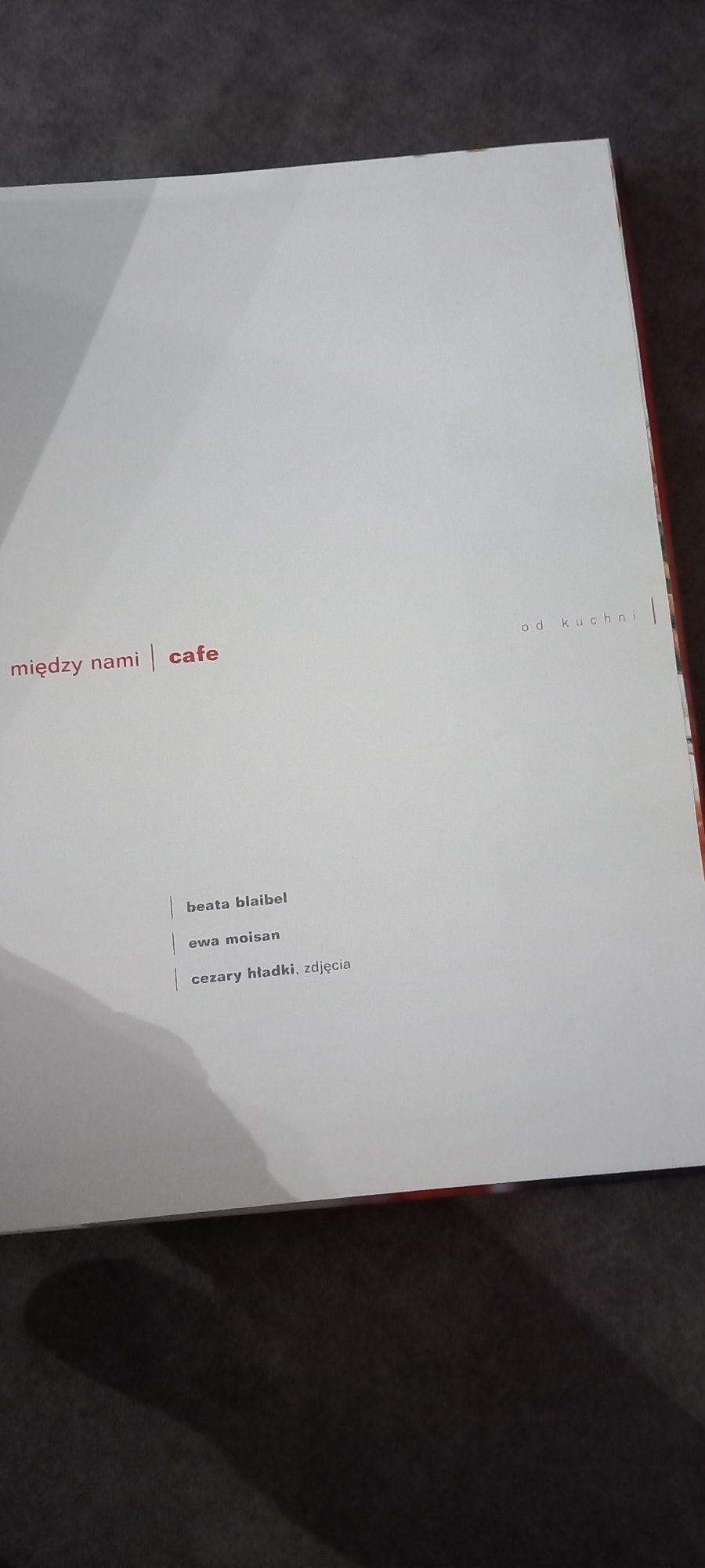 Miedzy nami cafe od kuchni album