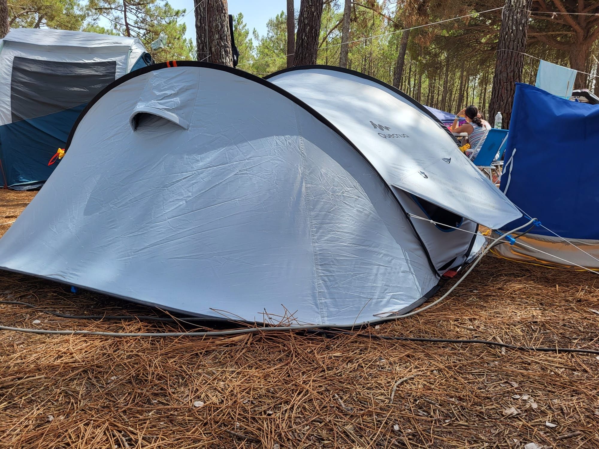 Tenda 2segundos QUECHUA 3pessoas
