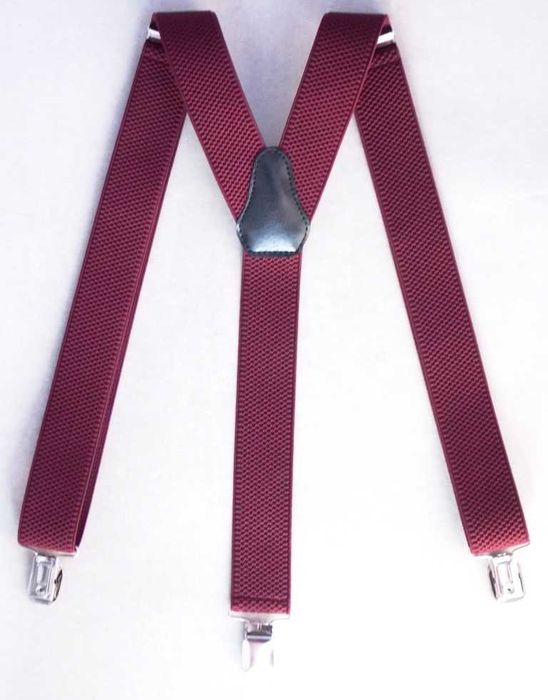 Підтяжки жіночі бордові класичні / женские подтяжки бордовые Польша