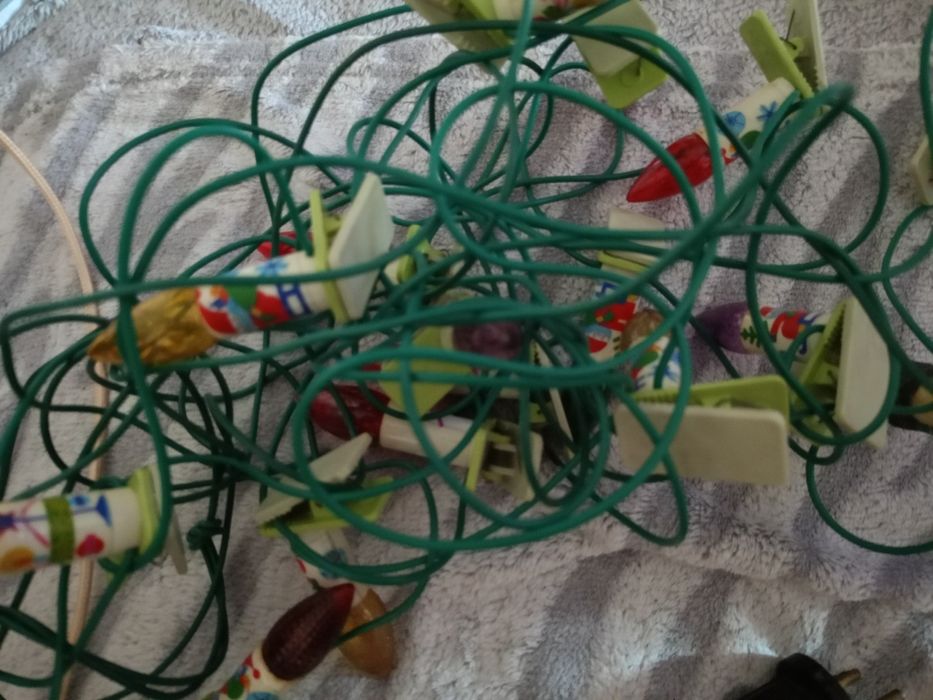 Stare lampki PRL sentymentalne