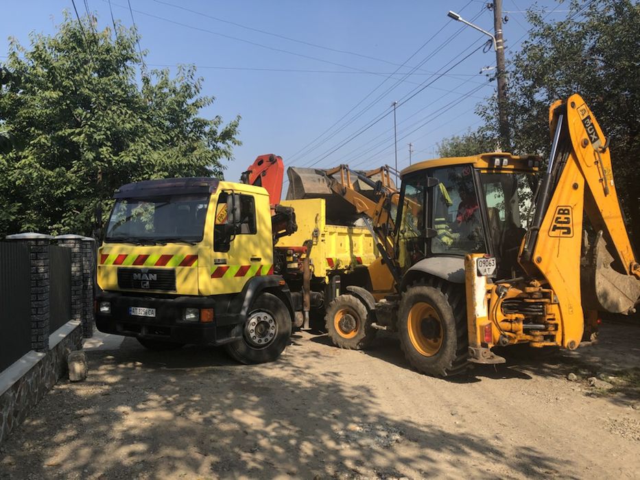 Вивіз будівельного сміття та інше,послуги екскаватора та самопогрузка.