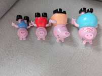 Figurki świnka Peppa George Mama Tata