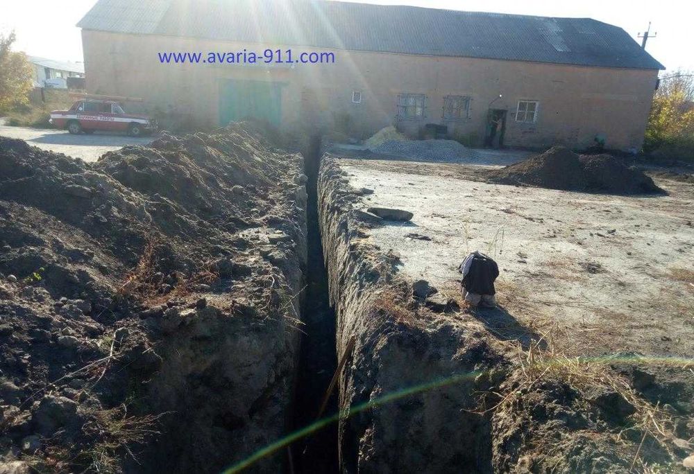 Монтаж водопровода. Монтаж канализации. Узаконивание. Сливные ямы