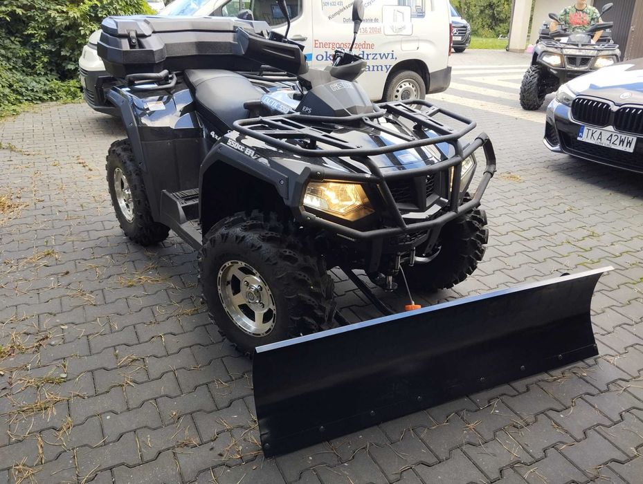 Quad Hisun Tactic 550 4x4 FV VAT23% NOWY 2024 Pług i Kufer