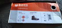 Buty Robocze Base Rafting Top B0610 Czarny Brązowy r43