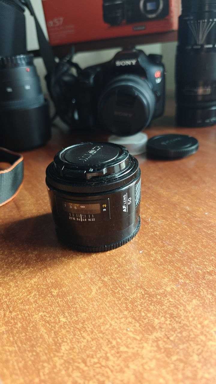 Sony A57
+топовий кітовий об'єктив 18-55