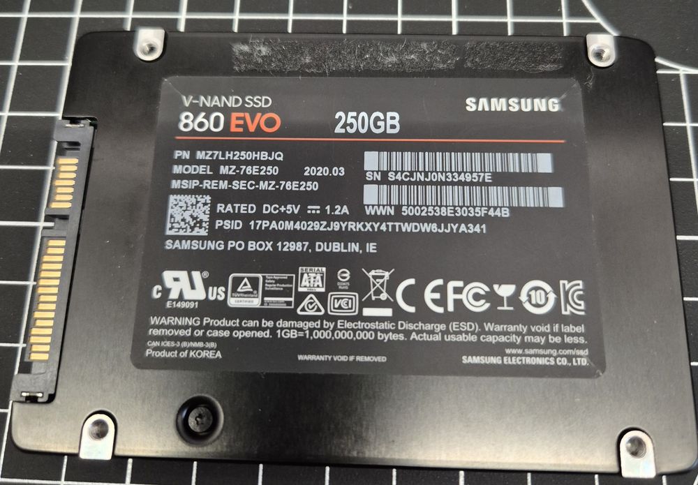 Dysk SSD Samsung 860 EVO 250GB