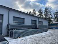 Regały magazynowe paletowe przemysłowe dexion magazyn hala H600cm