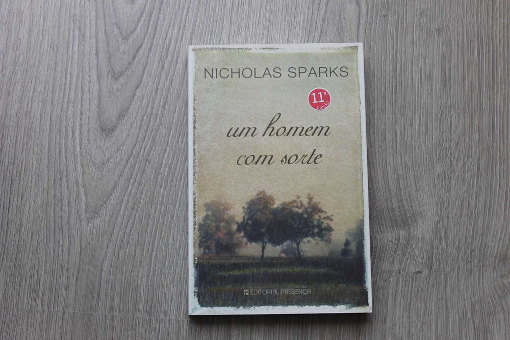 Livro Um homem com sorte de Nicholas Sparks