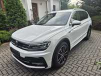 Volkswagen Tiguan R LINE,Allspace, Ledy, DSG, Nawi, dwa klucze, Hak, Licznik Digital