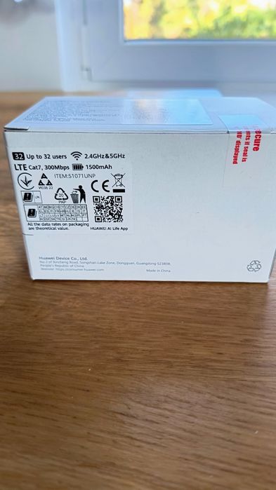 Nowy router mobilny Huawei E5783 wifi cat 7 na kartę sim 4G