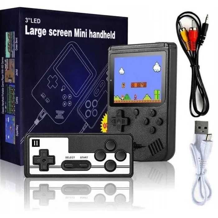 Konsola GAMEBOY Mini Retro Nes Pegasus 400 gier 3" + pad + akumulator