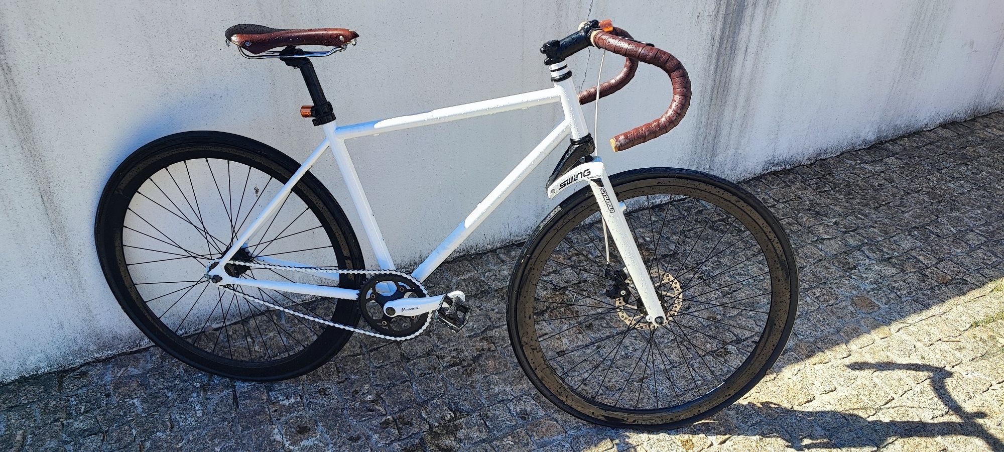 Bicicleta single speed, como nova