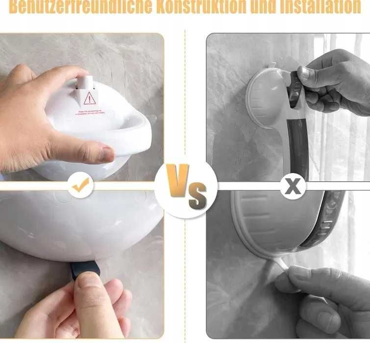 PORĘCZ pod prysznic pomocniczy uchwyt łazienkowy na przyssawki NrD275