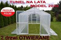 POLSKA PRODUKCJA 4x2 Szklarnia Tunel foliowy warzywa ogrodowy namiot