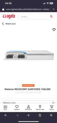 Materac Reccovery Sanitized