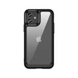 Etui Outer Sztywny Pokrowiec Z Żelową Ramką Do Iphone 12 Czarny