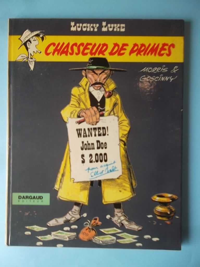 Lucky Luke - álbuns em francês, inclui 1ªs edições