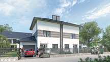 Pół bliźniaka 130m2 z dużym ogórkiem 150m2