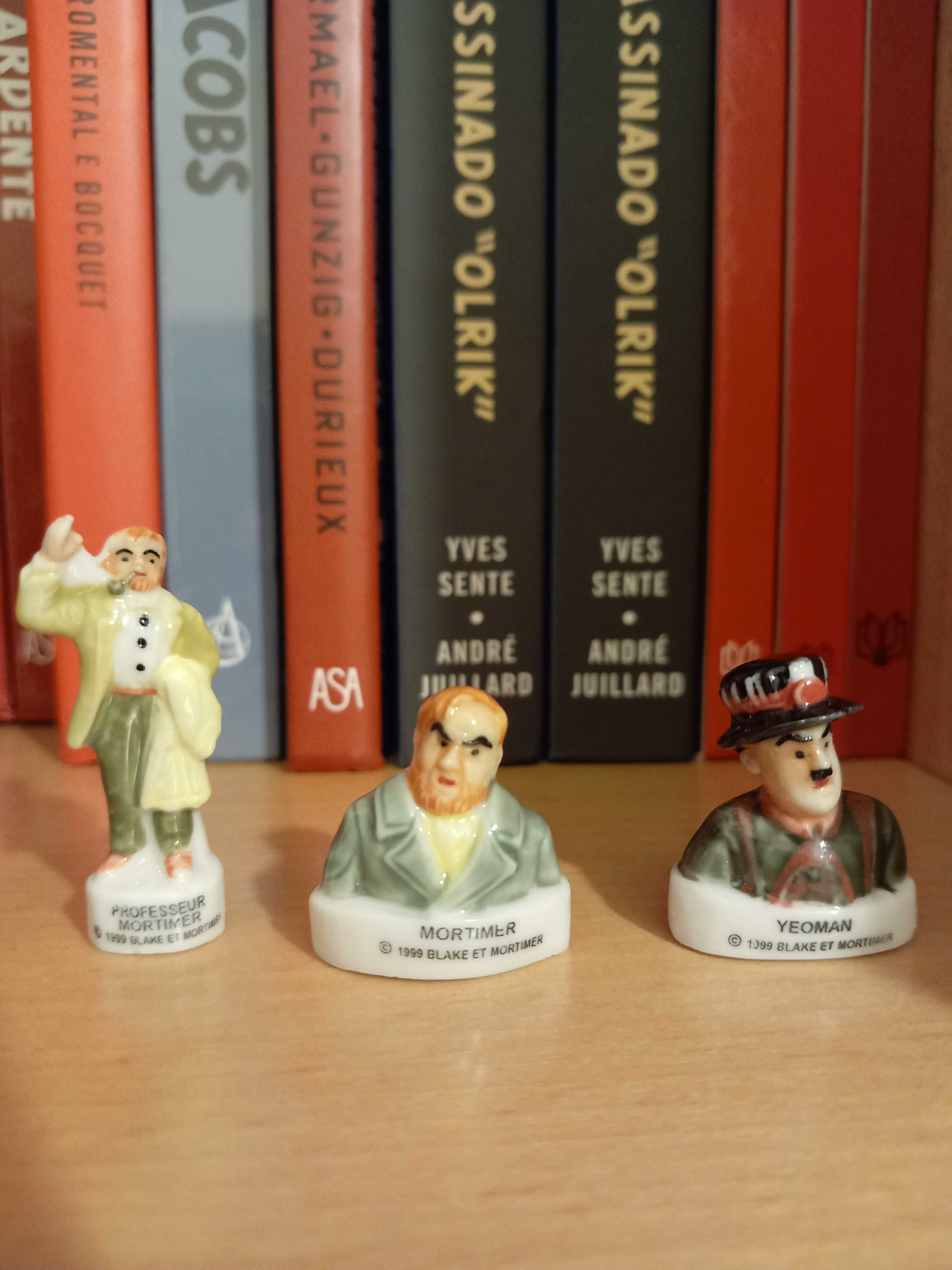 Coleção completa de 12 figuras Blake e Mortimer
