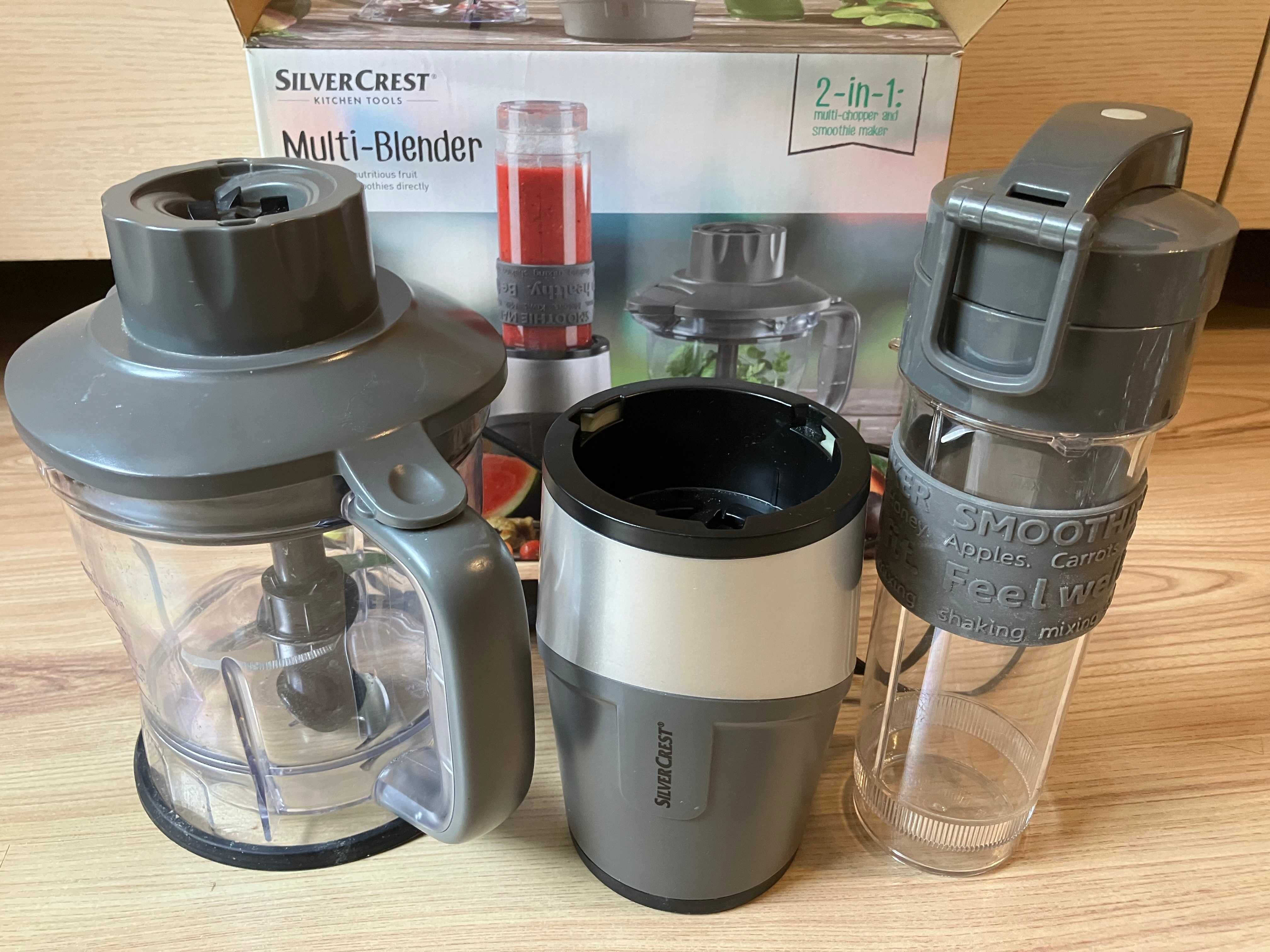 Multi blender Silvercrest z Lidla MIKSER DO SMOOTHIE 2W1