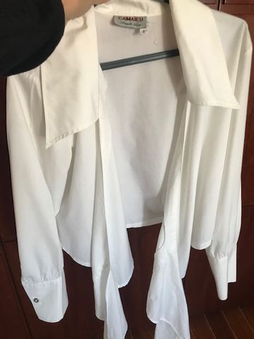 Camisa branca MASSIMO DUTI, ZARA L