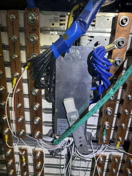 АКБ, Акумулятор 48В, 18 кВт, Nissan Leaf елементи, BMS 500А блютуз