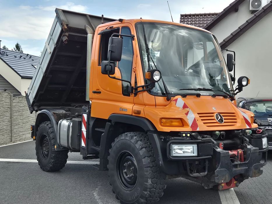 Unimog U300 4X4  Ciągnik Rolniczy Blokady Hydrostat Przesuwana Kierownica Nowe Opony