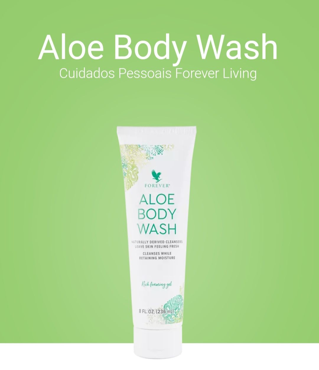 ALOE® Body Wash• Gel de Banho Corporal PH Hidratante.