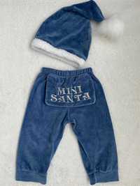Новорічний костюм Mini Santa (синий), 80р