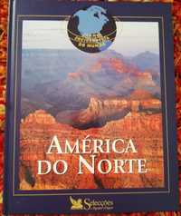Livro enciclopédia America do Norte