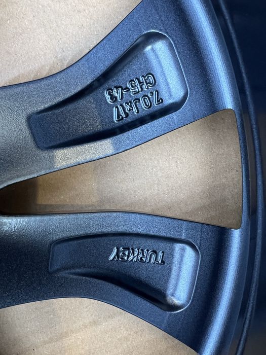 4xfelga aluminiowa 17” RENAULT (5x114,3 ET43) - nowe grafit