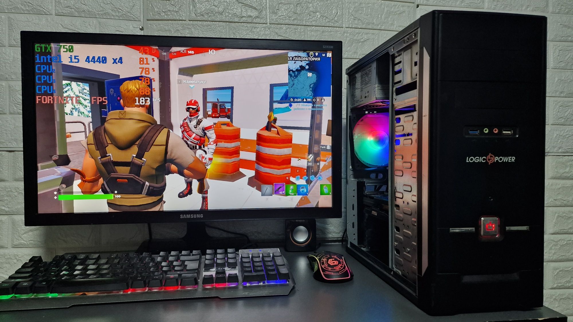 Ігровий Пк i5 gtx750 minecraft,dota,gta5,csgo,fortnite